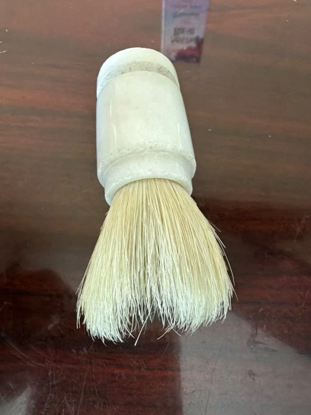 Lot of 6 Vintage Shaving Brush Burma-Shave NOS Barber Wet Shave Boar Bristle